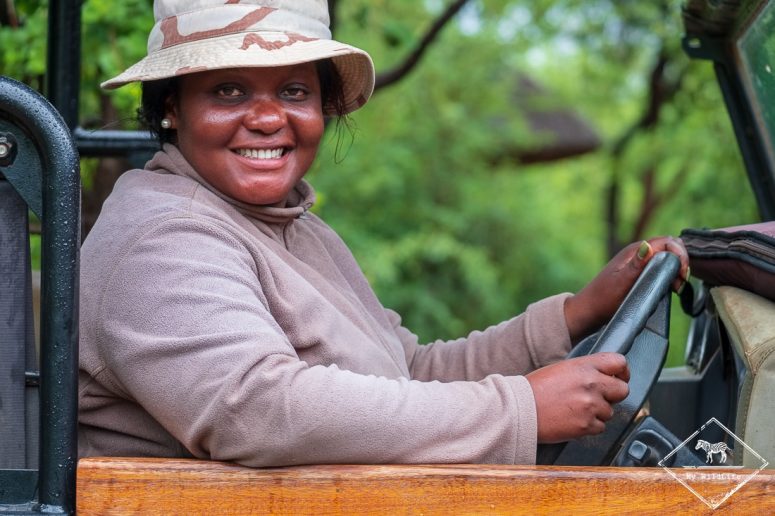 Kgomotso, guide au Mosetlha Bush Camp & Eco Lodge, Madikwe Game Reserve.