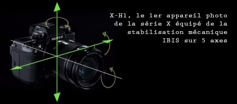 stabilisation Fujifilm X-H1