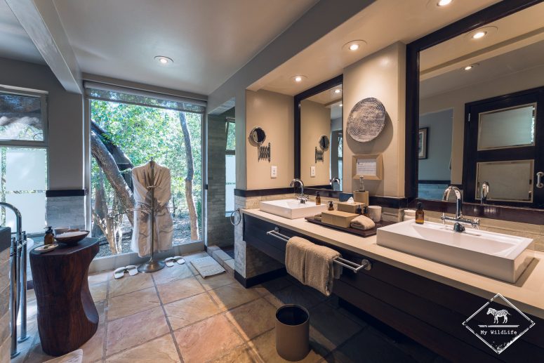 Salle de bain, Phinda Forest Lodge