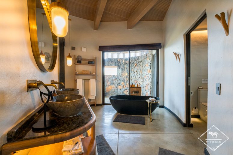 Salle de bain, Euphorbia Mashatu Lodge