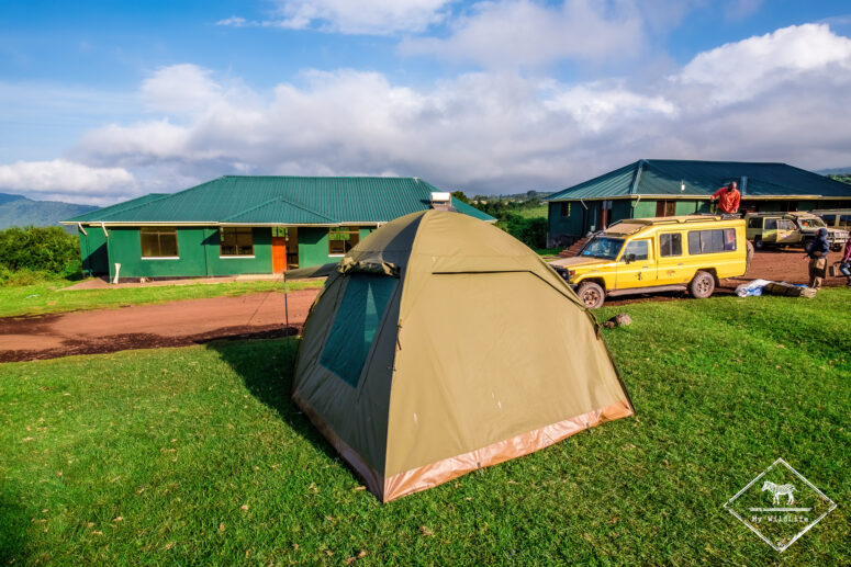 Camping Simba, cratère Ngorongoro, Tanzanie.