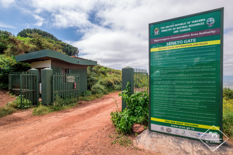 Seneto gate, Cratère Ngorongoro, Tanzanie
