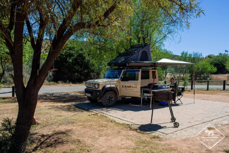 4x4 Suzuki Jimny aménagé camping