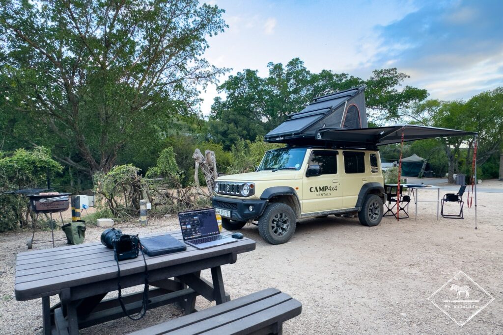4x4 Suzuki Jimny aménagé camping