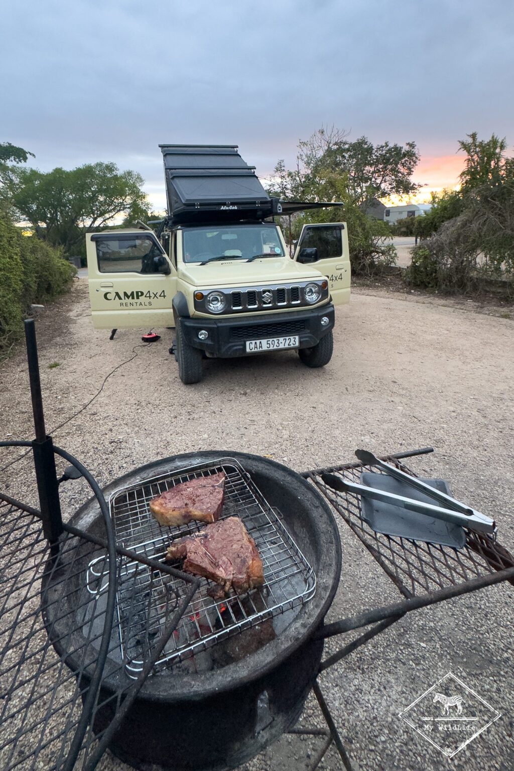 4x4 Suzuki Jimny aménagé camping