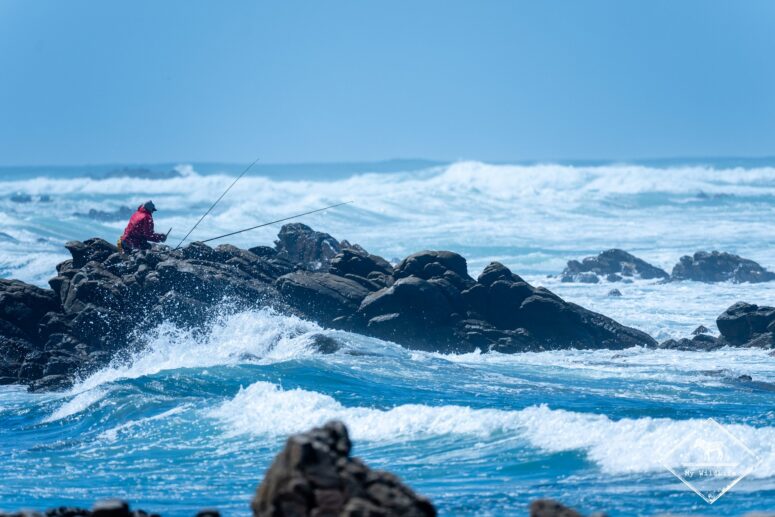 Pêcheur, réserve du Cap récif