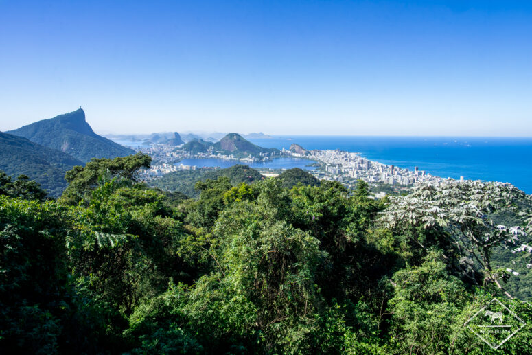 Panorama sur Rio de Janeiro depuis le belvédère de Vista Chinesa