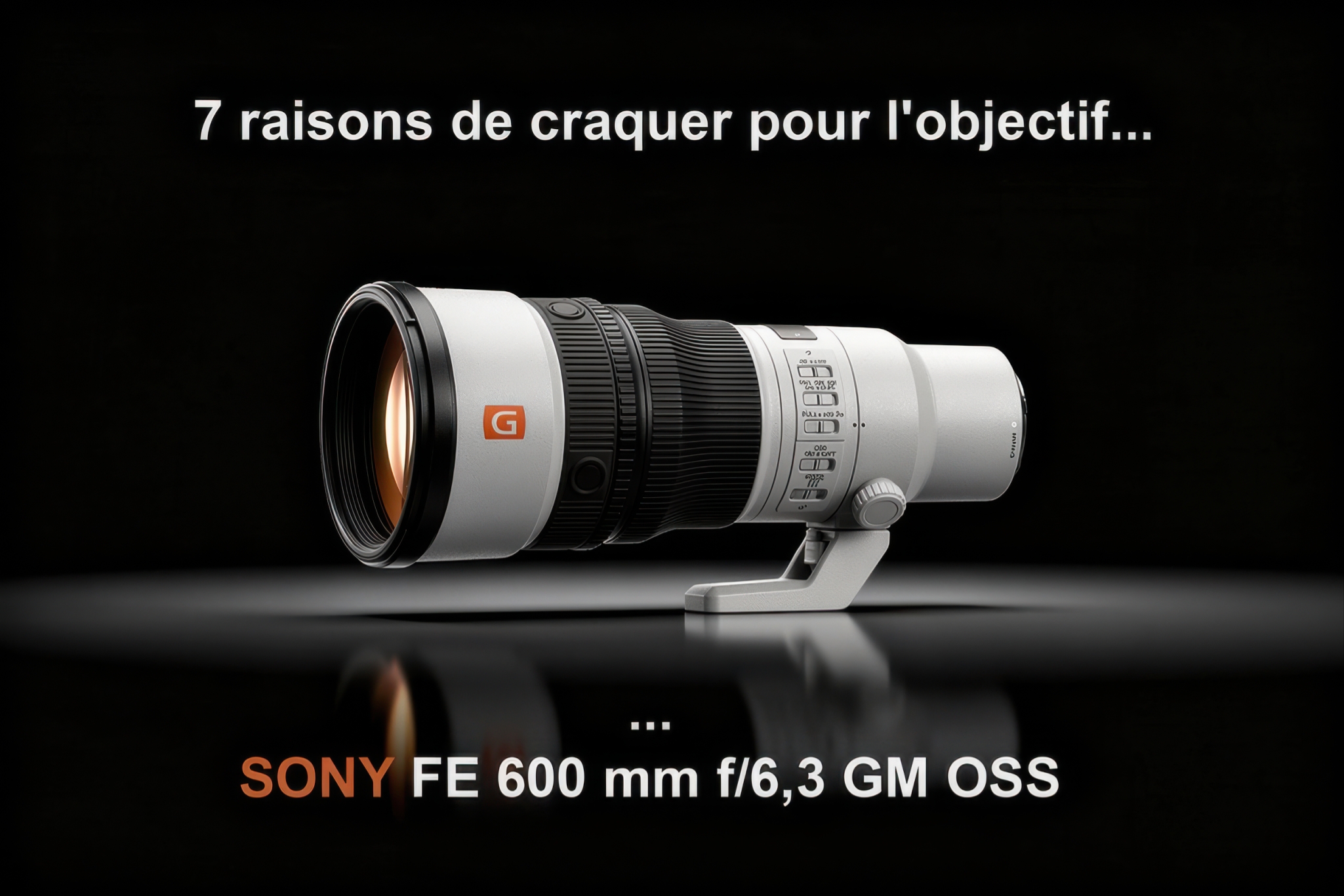 7 raisons de craquer pour l’objectif Sony FE 600 mm f/6,3 GM OSS
