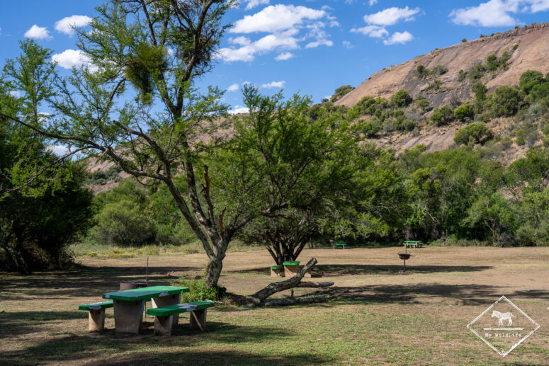 Site de pique-nique de Fonteinkloof, parc national des Zèbres de Montagne