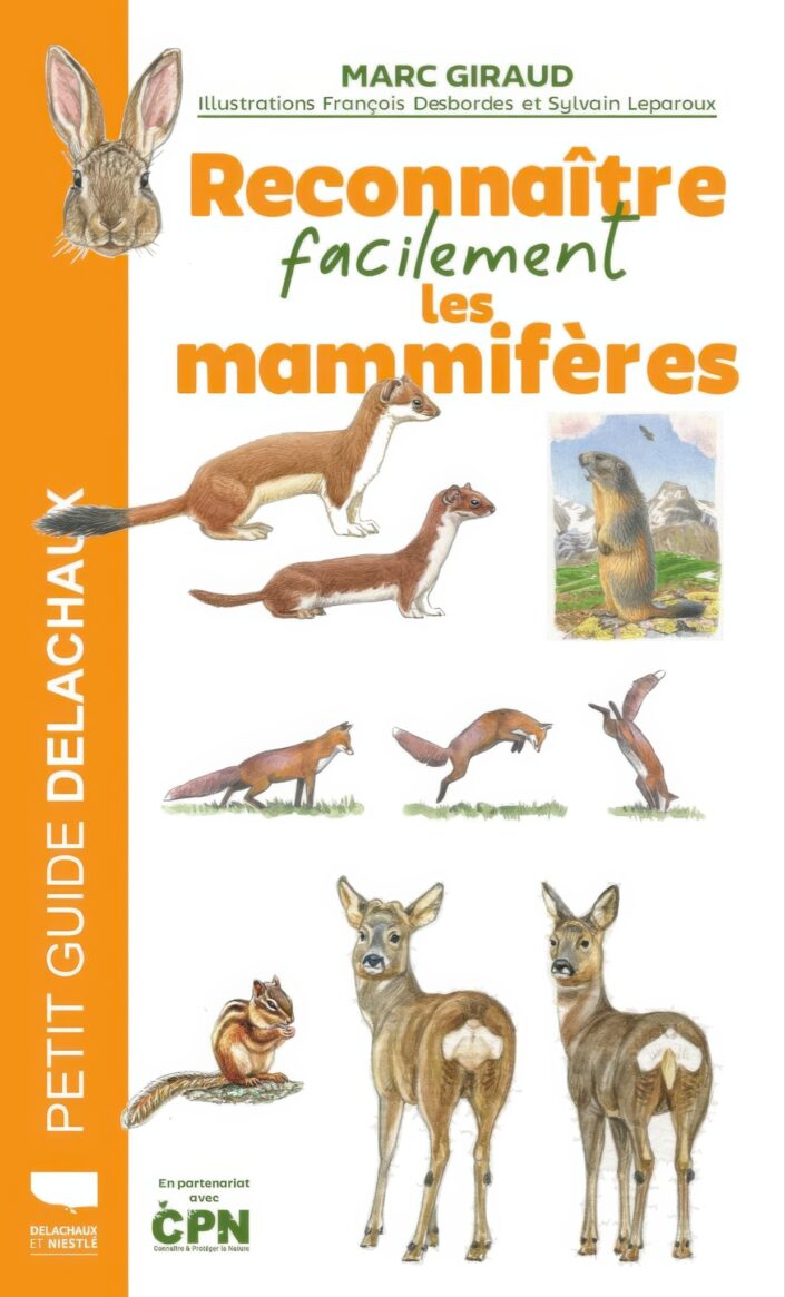 Reconnaître facilement les mammifères de Marc Giraud